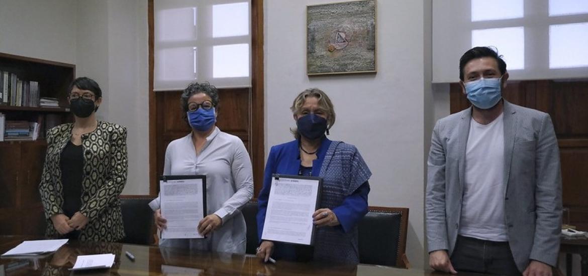 Página Zero - firma convenio jalisco inbal