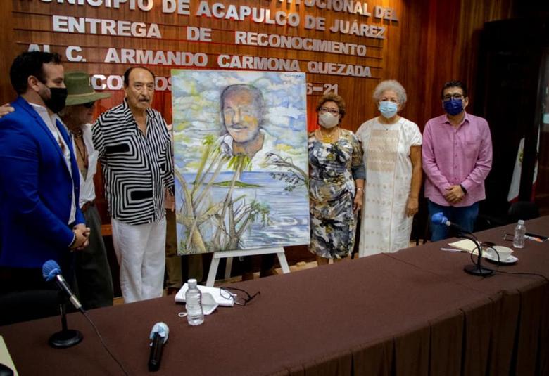 Cuadro de Zuñiga en honor de Carmona