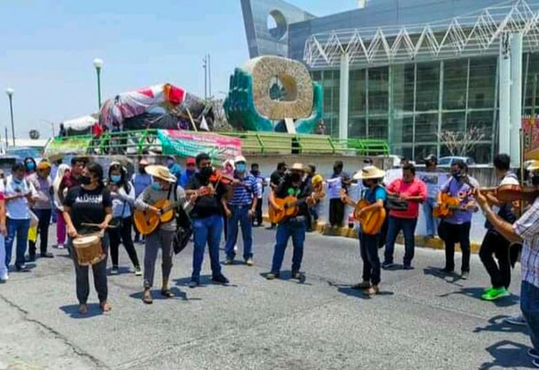 Manifestación en Chilpancingo.