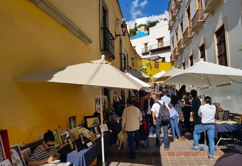 Página zero - callejón del arte