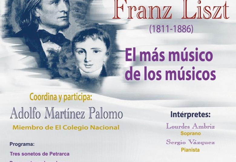 Franz Liszt_Músicos y medicina_cartel